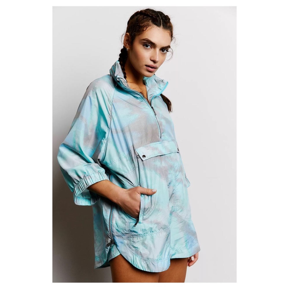Free People Movement To Dye For Windbreaker